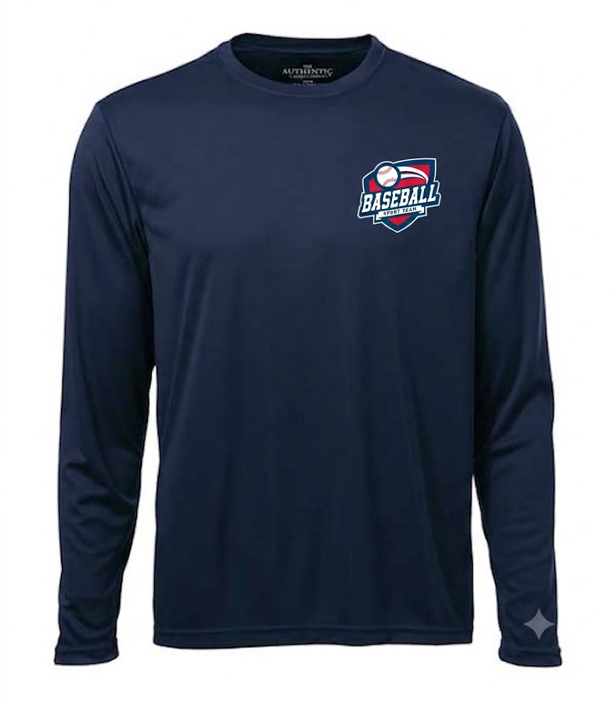 T-shirt sport style dryfit à manches longues