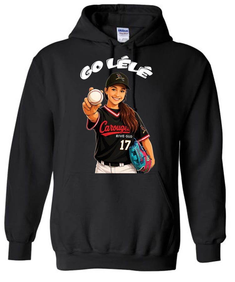 Hoodie avec image du joueur/joueuse (Enfant)