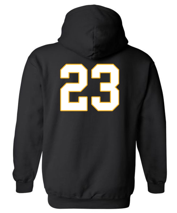 Hoodie avec image du joueur/joueuse personnalisée (Adulte)
