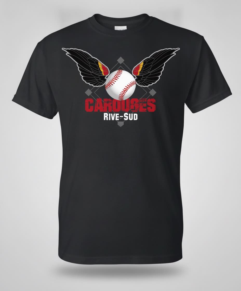T-shirt Carouges avec ailes