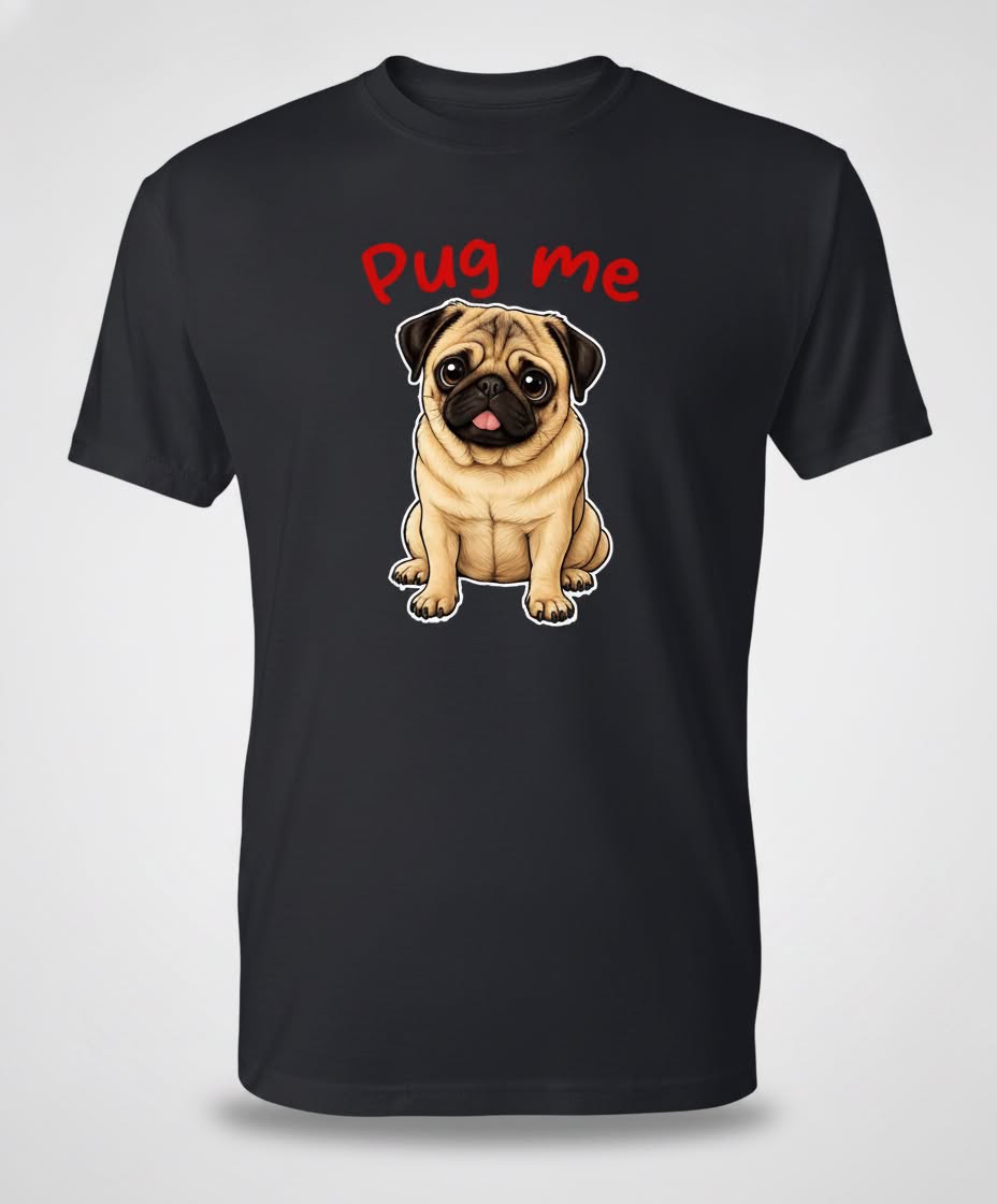 T-shirt - Pug me
