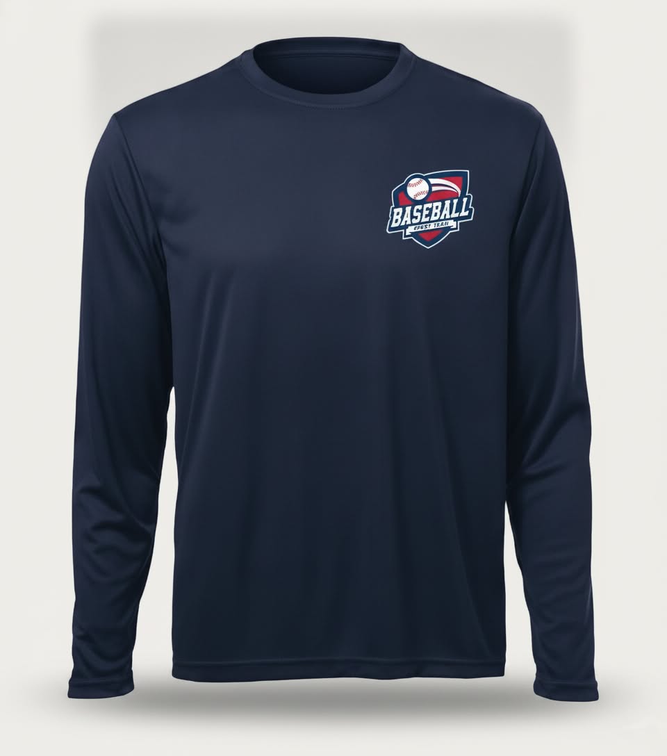 T-shirt sport style dryfit à manches longues