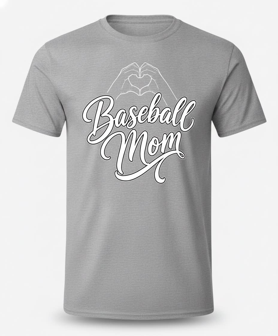 T-shirt Baseball Mom
