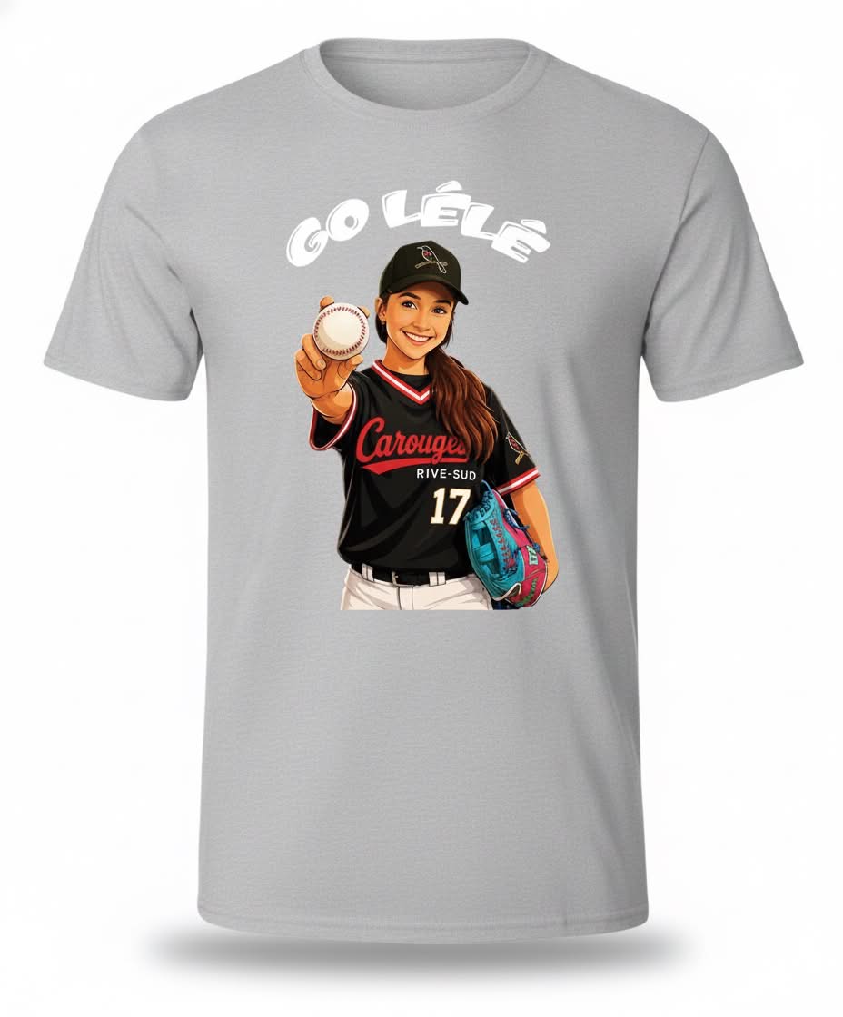 T-shirt  manches courtes avec image du joueur/joueuse personnalisée  (Enfant)