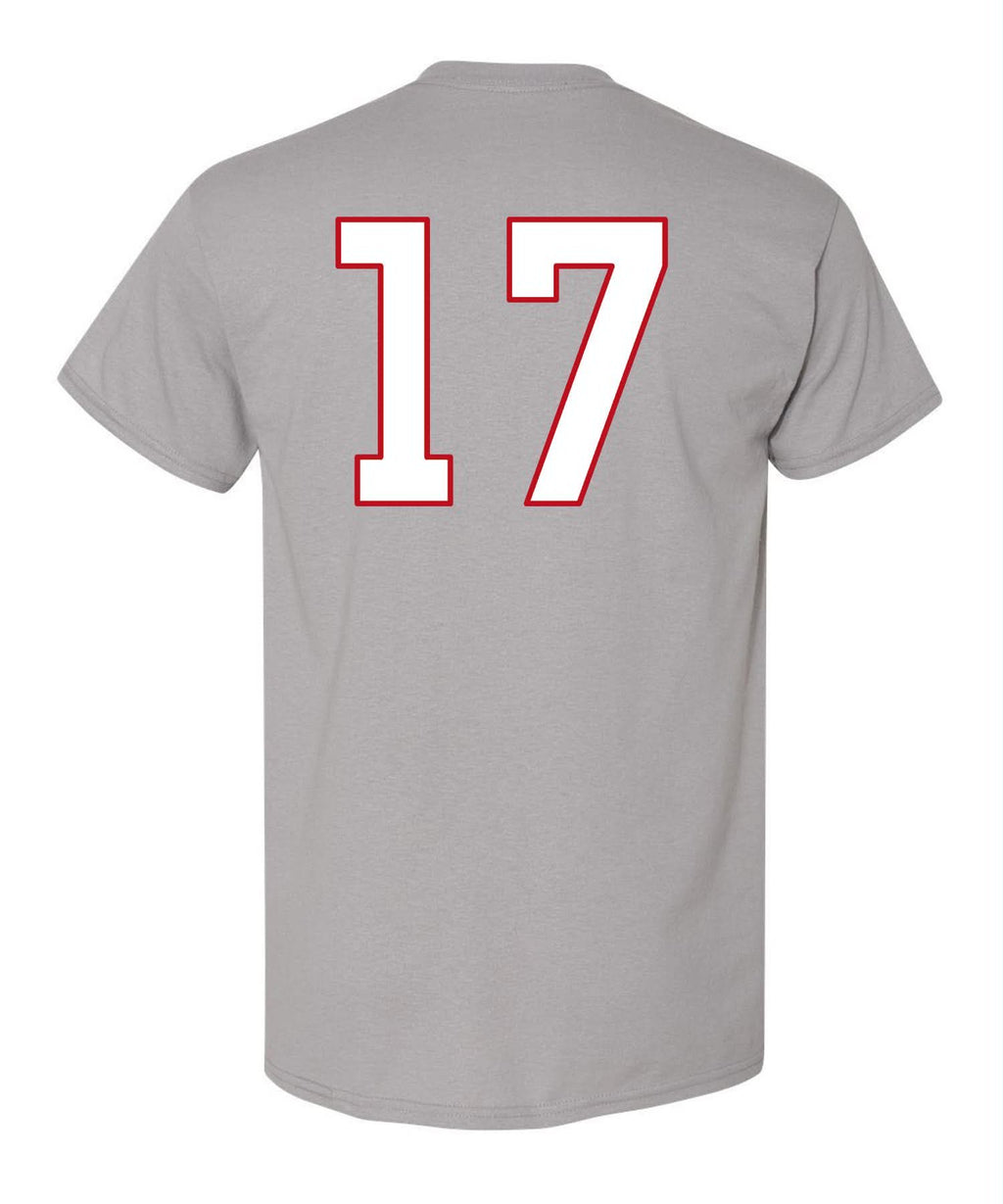 T-shirt  manches courtes avec image du joueur/joueuse personnalisée  (Enfant)