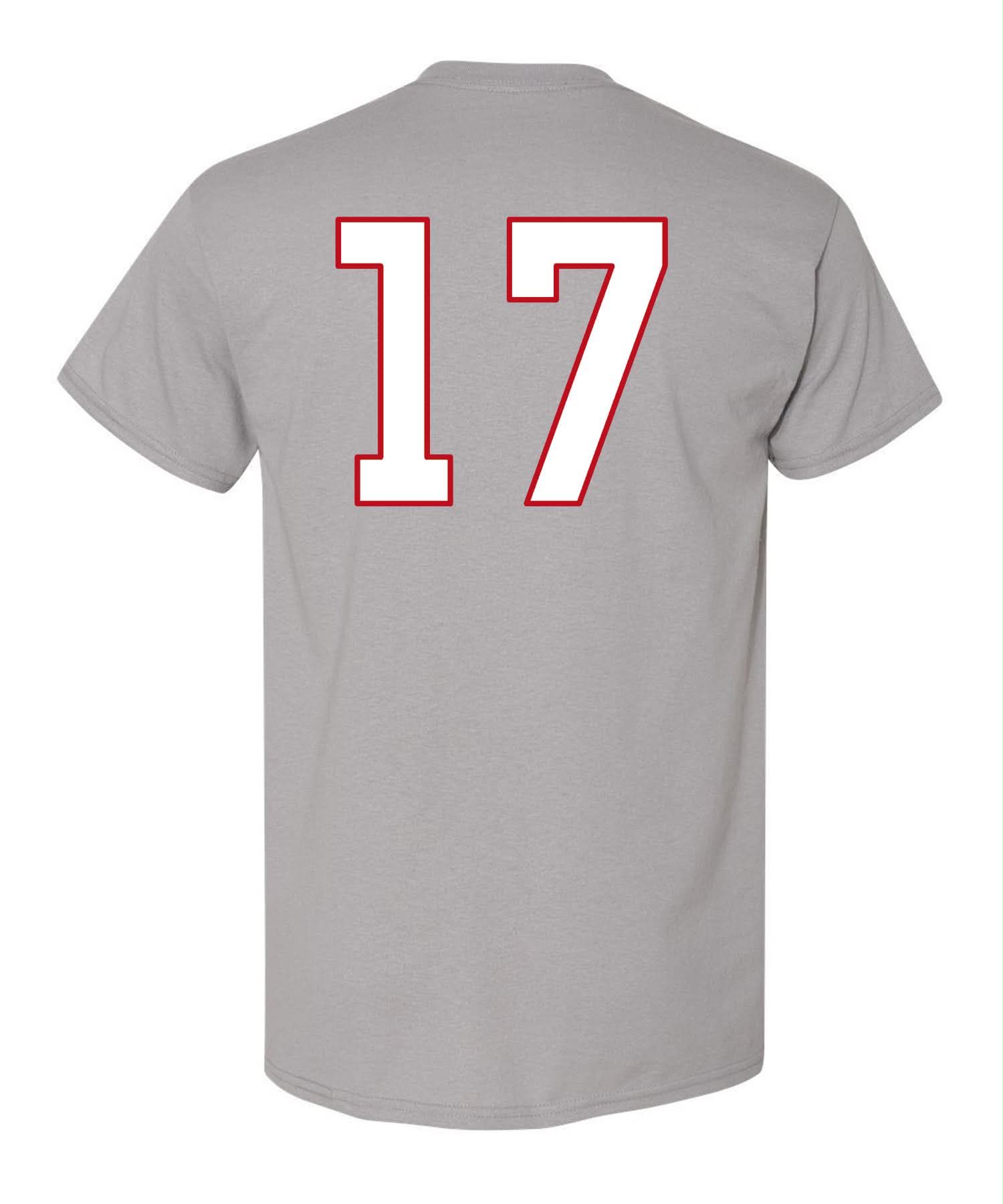 T-shirt  manches courtes avec image du joueur/joueuse personnalisée  (Enfant)
