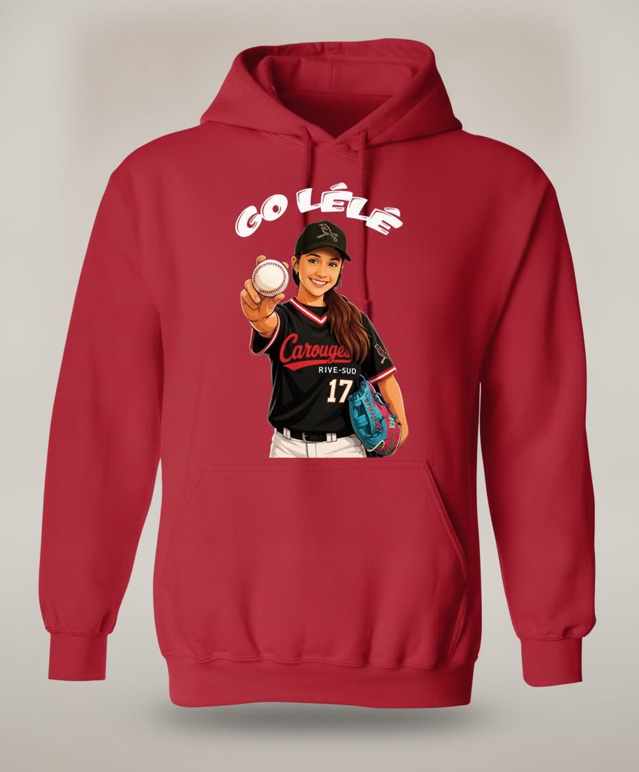 Hoodie avec image du joueur/joueuse personnalisée (Enfant)