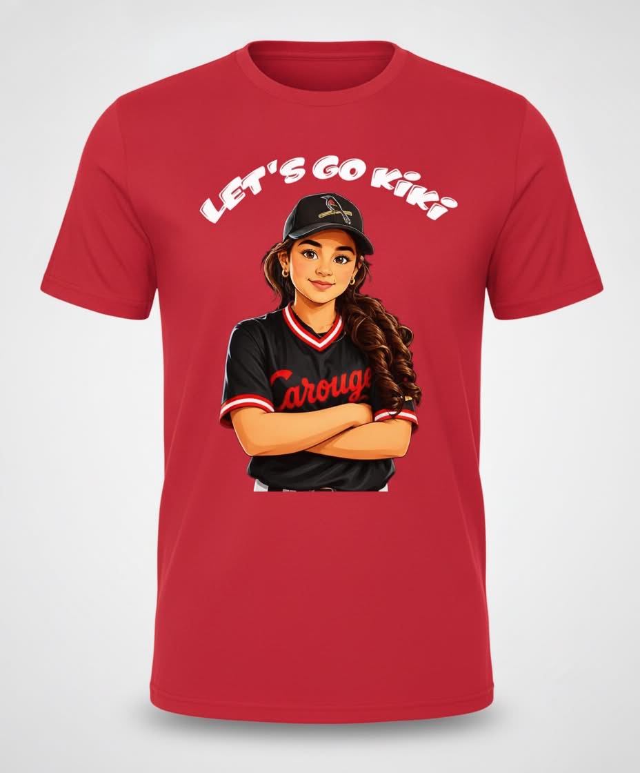 T-shirt manches courtes avec image du joueur/joueuse personnalisée (Adulte)
