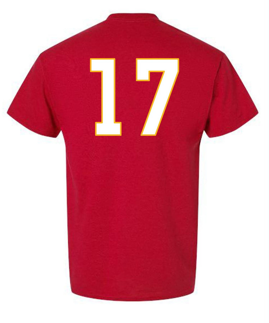 T-shirt  manches courtes avec image du joueur/joueuse personnalisée  (Enfant)