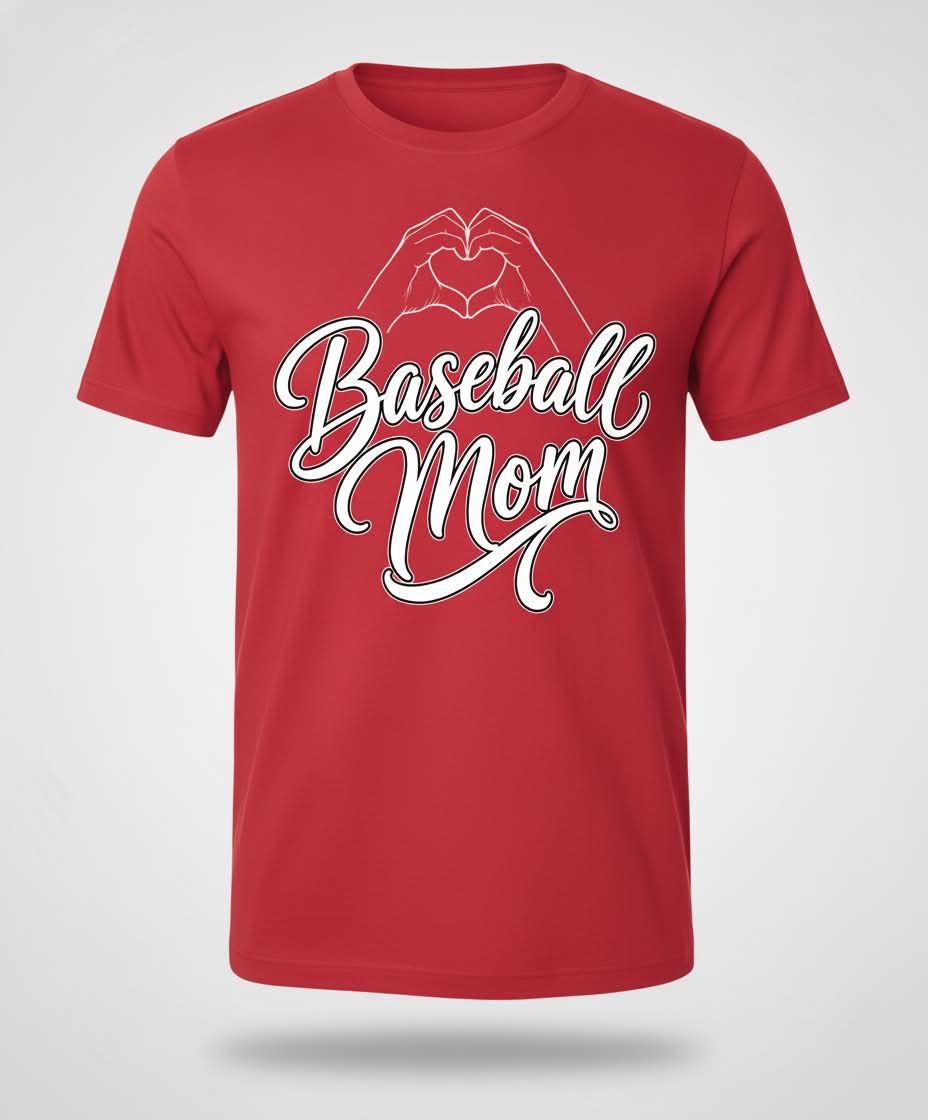 T-shirt Baseball Mom