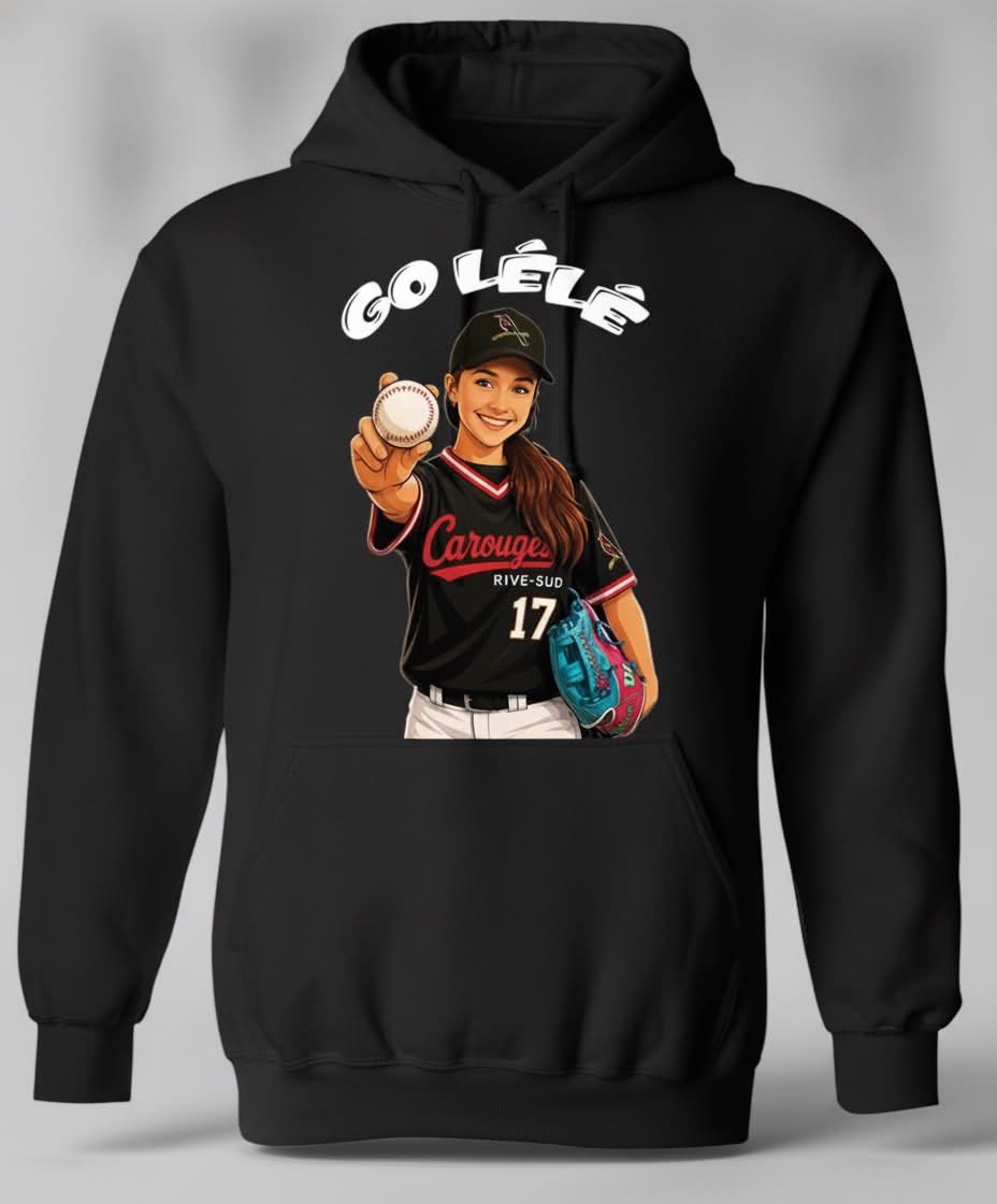 Hoodie avec image du joueur/joueuse personnalisée (Enfant)