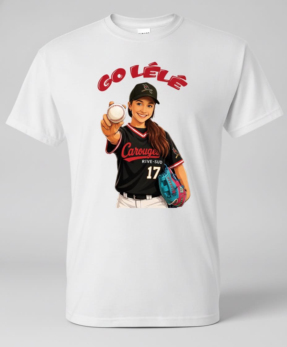 T-shirt  manches courtes avec image du joueur/joueuse personnalisée  (Enfant)