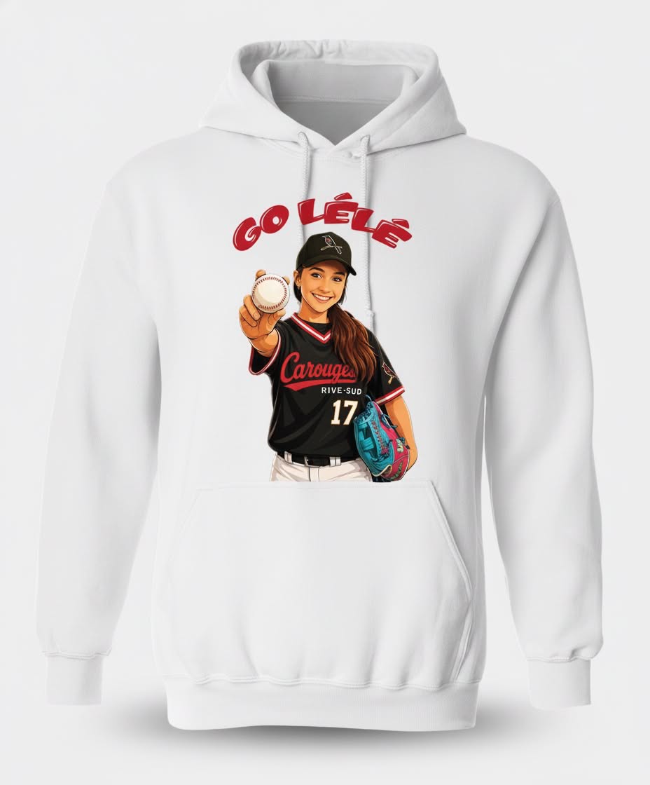 Hoodie avec image du joueur/joueuse personnalisée (Enfant)