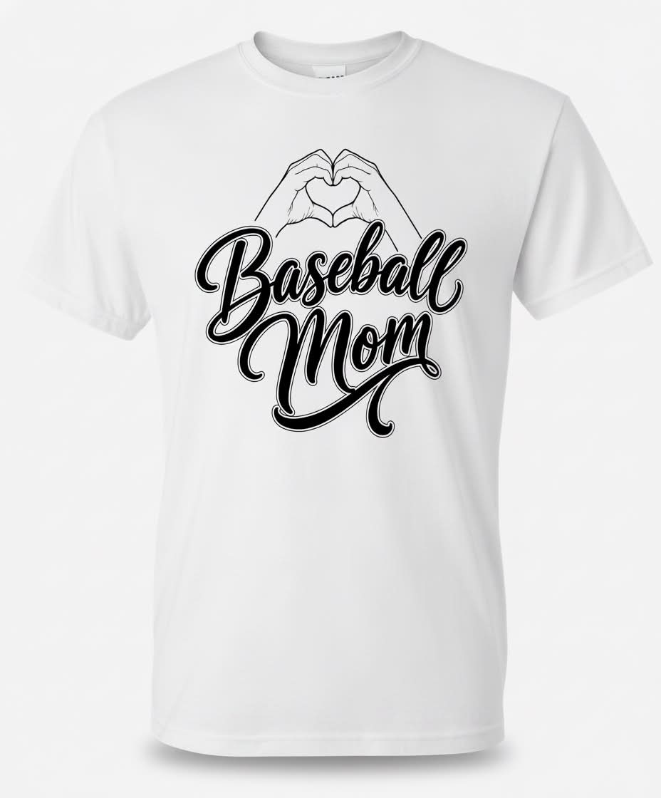 T-shirt Baseball Mom