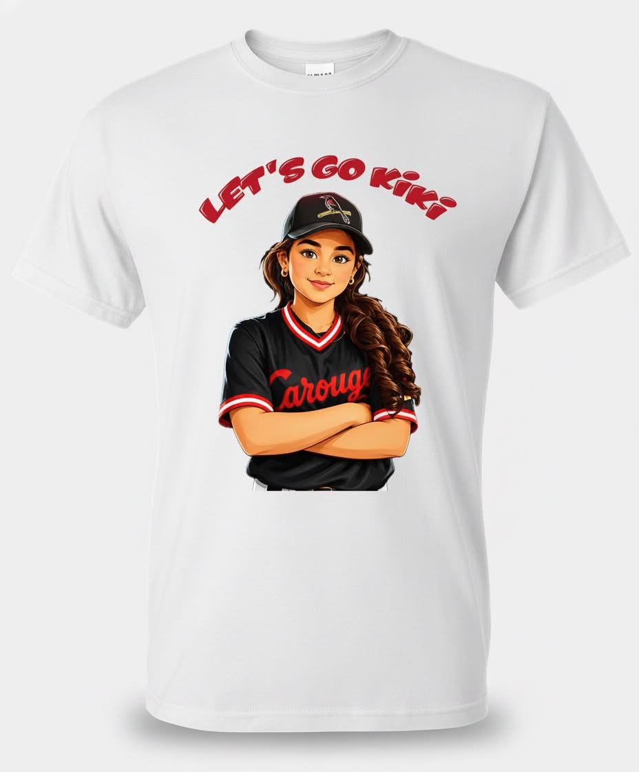 T-shirt manches courtes avec image du joueur/joueuse personnalisée (Adulte)
