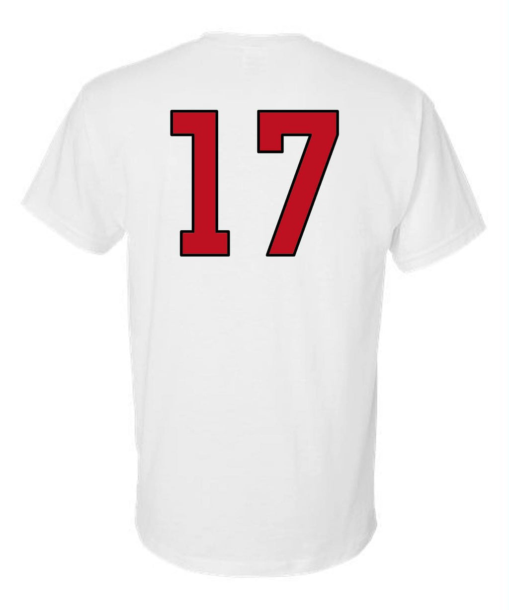 T-shirt  manches courtes avec image du joueur/joueuse personnalisée  (Enfant)