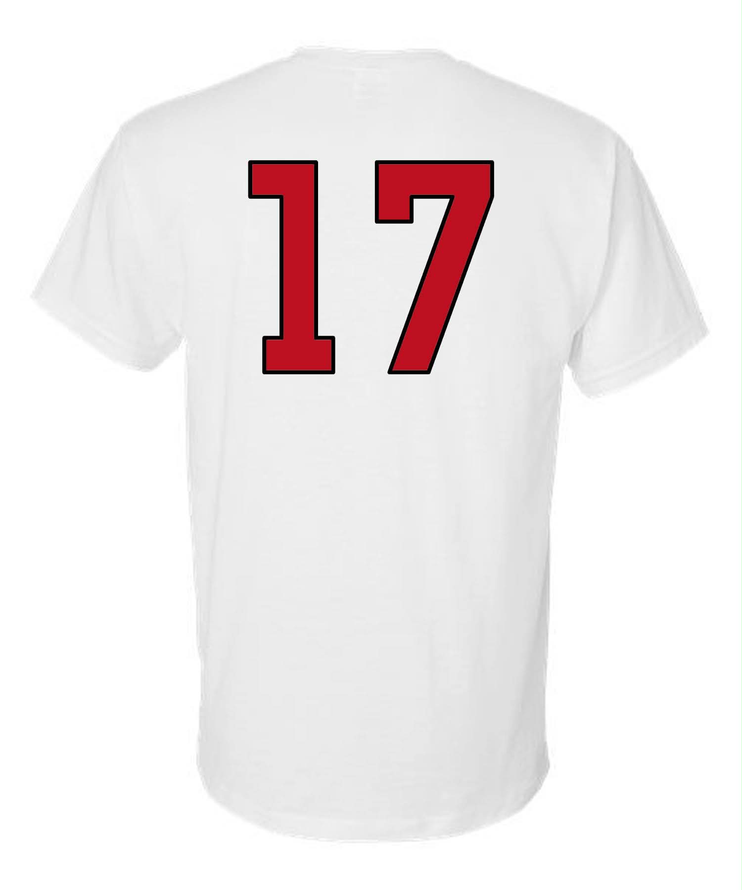 T-shirt  manches courtes avec image du joueur/joueuse personnalisée  (Enfant)