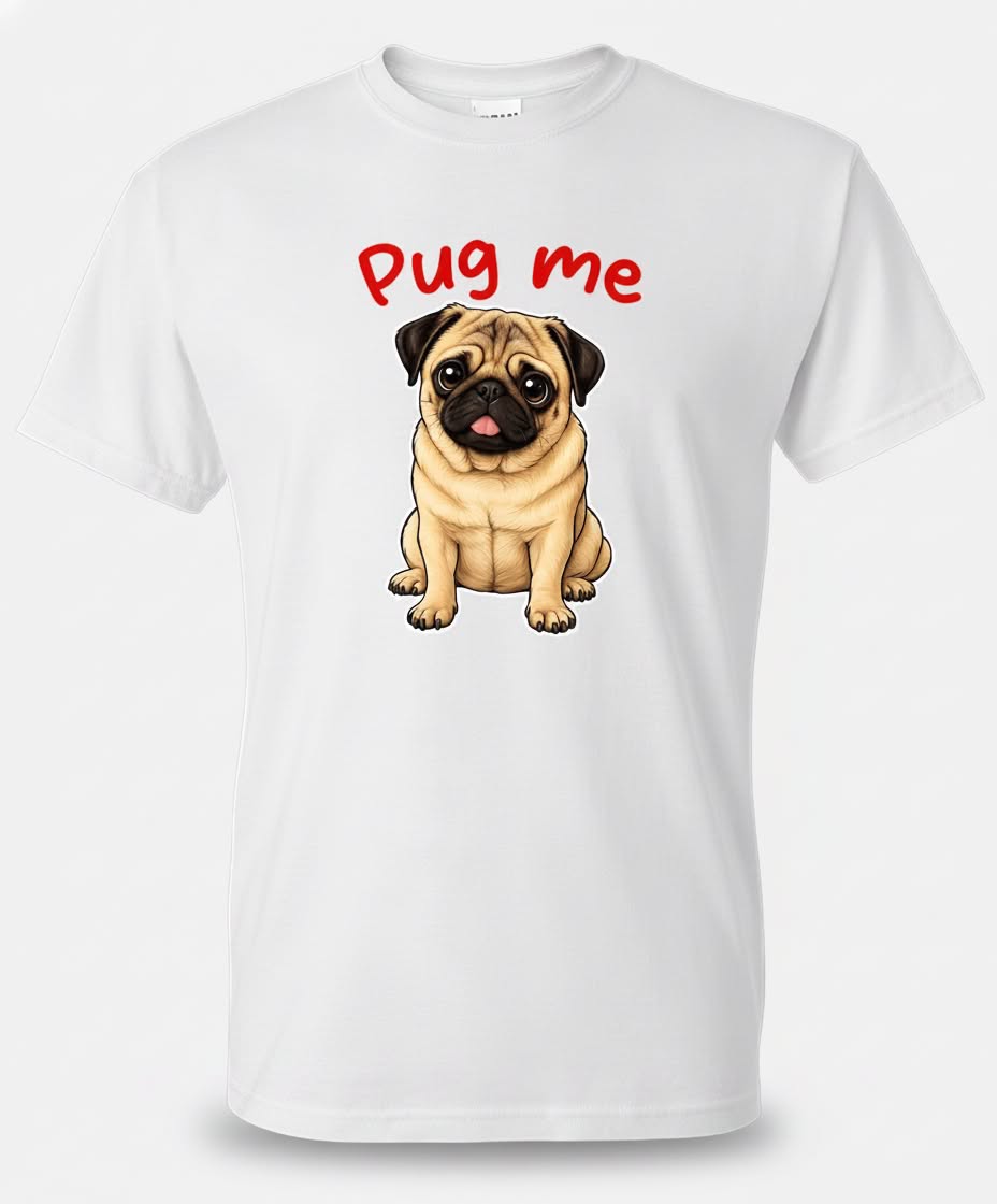 T-shirt - Pug me