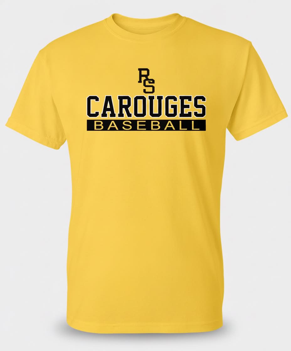T-shirt Carouges Baseball
