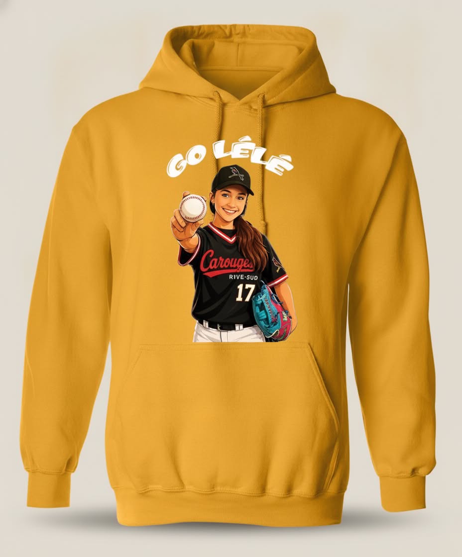 Hoodie avec image du joueur/joueuse personnalisée (Enfant)