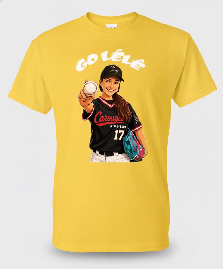 T-shirt  manches courtes avec image du joueur/joueuse personnalisée  (Enfant)