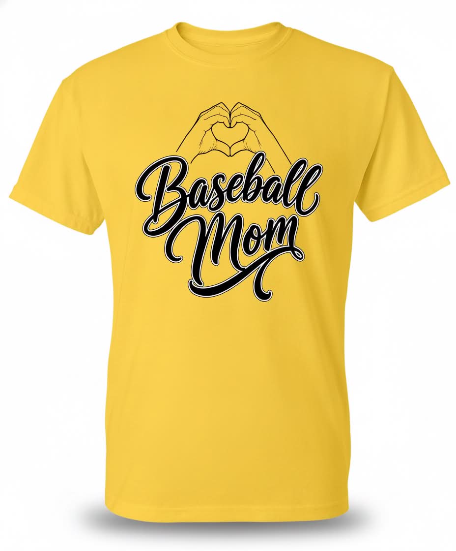 T-shirt Baseball Mom